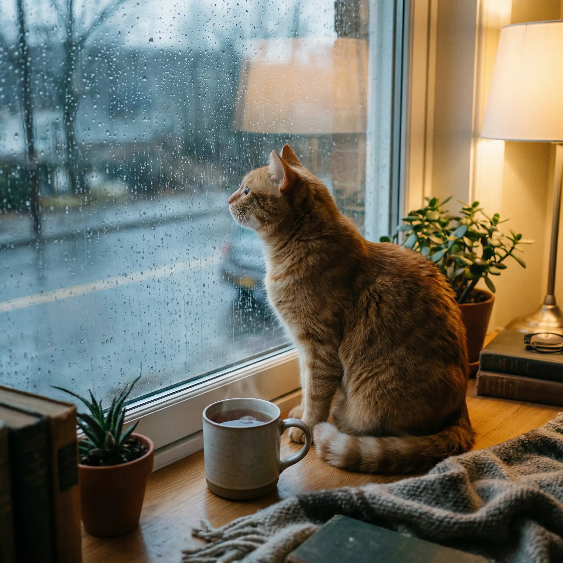 猫咪望着窗外的雨 - 庆余年迅雷下载 mp4